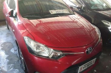 2016 Toyota Vios 1.3E manual RED for sale