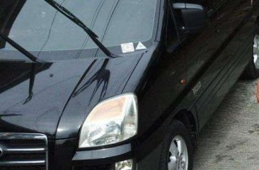 Hyundai Starex 2007 Black CRDI GRX AT DSL 130K mileage for sale