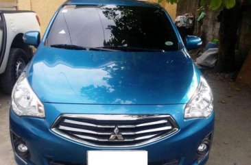 FOR SALE MITSUBISHI Mirage G4 GLS 2015 Automatic Medium Blue Mica