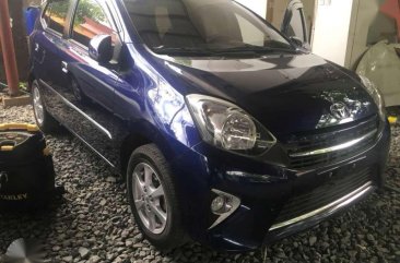 2017 Toyota Wigo 1.0 G Blue Automatic Transmission for sale