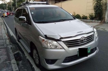 Well-kept Toyota Innova E 2013 for sale