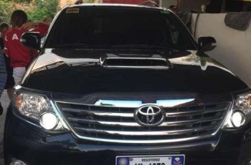 2015 Toyota Fortuner V 4x4 automatic black for sale