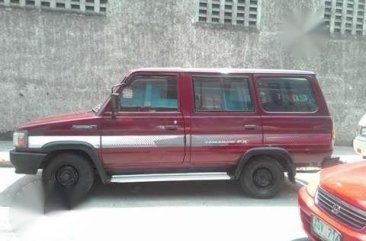 Ready to use: 1996 Toyota FX Tamaraw GL Van Car Slight Negotiable