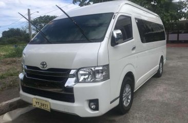 2016 Toyota Hiace LXV 2.5 Pearl White Automatic Transmission for sale