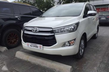 2017 TOYOTA Innova G diesel pearlwhite FOR SALE