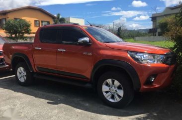 2016 Toyota Hilux 2.8 G 4x4 Orange Automatic Transmission for sale