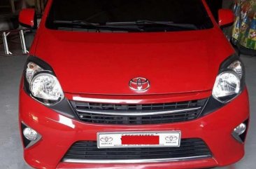 Toyoto Wigo 2017 Automatic Gas Color Red Pampanga Area P445T for sale