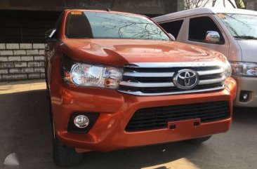 2016 Toyota Hilux 2.4 G 4x2 Orange Automatic Transmission for sale