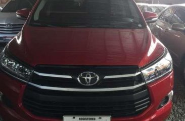 2017 Toyota Innova J manual red for sale 