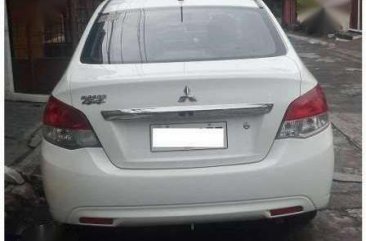 Mitsubishi Mirage 2015 manual white negotiable for sale