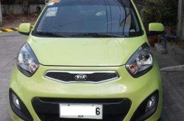 AT Kia Picanto EX 2015 Lime Green for sale