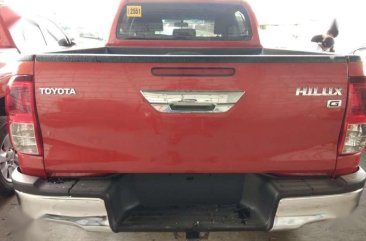 2017 Toyota Hilux 2.4G 4X2 automatic ORANGE for sale