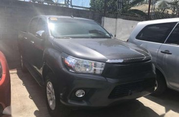 2016 Toyota Hilux 2.4G 4x2 Manual Gray Ltd. for sale