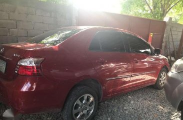 2011 Toyota Vios 1300E Automatic Red for sale