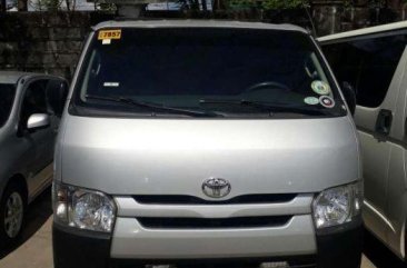 2016 Toyota HiAce Commuter manual