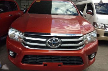 2016 Toyota Hilux 24G 4x2 automatic ORANGE FOR SALE