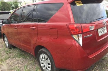 2017 Toyota Innova 2.8 J Manual Diesel Red