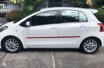 Toyota Yaris  2009 1.5G White Hb For Sale 