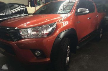 2016 Toyota Hilux 28 G 4x4 Automatic Metallic Orange