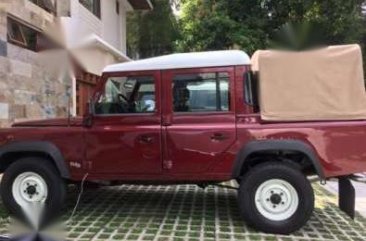 Landrover Defender 110 2001 MT Red For Sale 