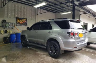 2015 Toyota Fortuner G AT Silver SUV For Sale 