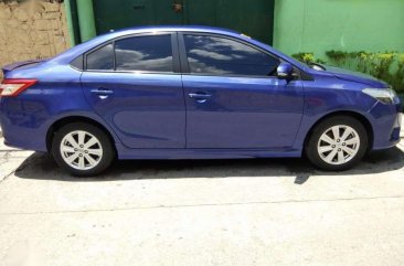 Toyota Vios 1.5 G 2015 AT Blue Sedan For Sale 