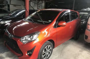 2017 Toyota Wigo 1000G Automatic Orange New Look