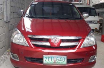 Toyota Innova 2005 E Diesel Red For Sale 