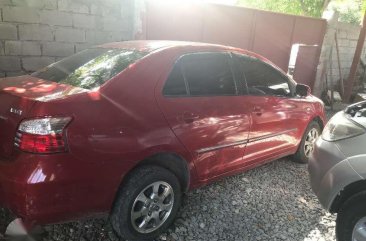 2011 Toyota Vios 1.3E Automatic Red for sale 