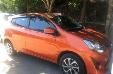 2017 Toyota Wigo 1.0 G NEW LOOK Orange Automatic Transmission