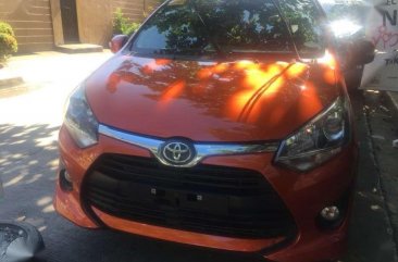 2017 Toyota Wigo 1.0 G NEW LOOK Orange Automatic Transmission