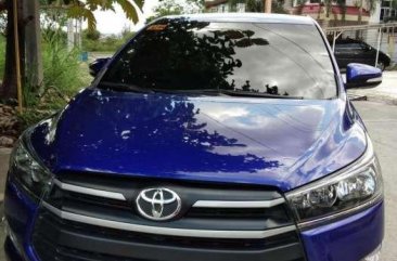 2016 Toyota Innova 2.8E automatic diesel BLUE