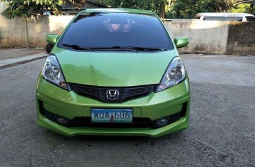 fresh honda jazz 2013 green hb for sale