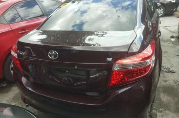 2017 Toyota Vios 1.3E automatic blackish red GRAB READY