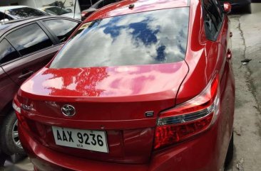 2014 Toyota vios 1.3E manual RED Good condition