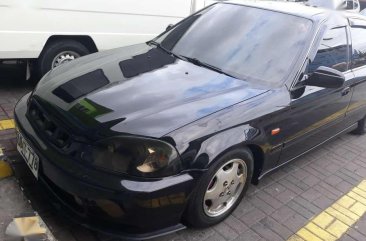 Honda Civic Vtec 1996 Black Sedan For Sale 