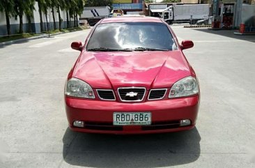 Chevrolet Optra 1.6L 2004 Red Sedan For Sale 