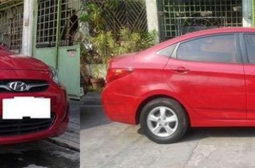 Hyundai Accent 2017 Red Manual