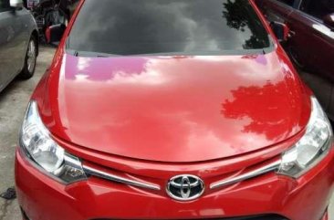 2014 Toyota vios 1.3E manual RED Good condition