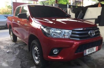 2017 Hilux E DSL Manual Red 1st owned