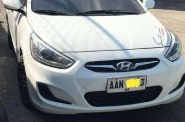 Hyundai Accent HB Crdi Pearl white color 2014 model