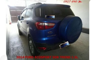 2014 Model Ford Ecosport Blue