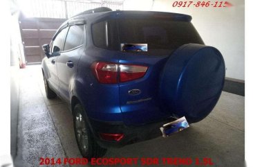 2014 - FORD Ecosport Blue 4 Sale FOR SALE 