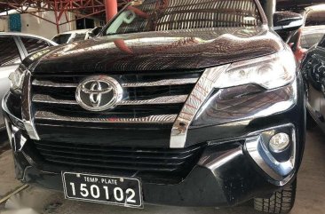 2016 Toyota Fortuner 2.4 G Automatic Black Edition