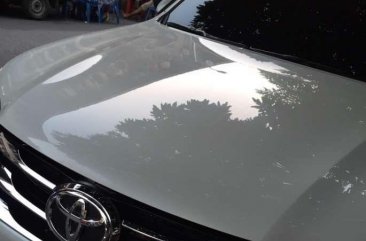 Hood Pearl White Toyota Fortuner 2016-2018 model