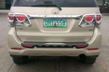 Toyota Fortuner 2013 4X2 Automatic