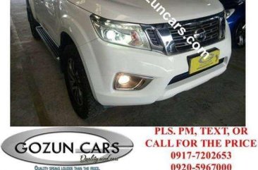 2015 Nissan Navara VL 4x4 Manual Diesel