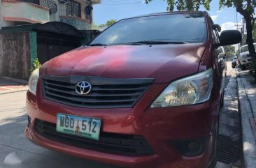 2013 Toyota Innova 2.5 J Manual Red