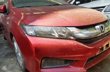 2016 Honda City 1.5 E CVT Ruby Red BDO Preowned Cars