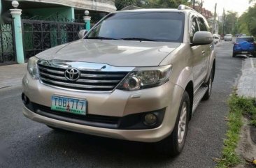 Toyota Fortuner G 2012 for sale